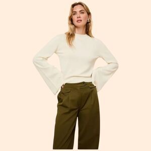 Solid Striped Babetta Sweater